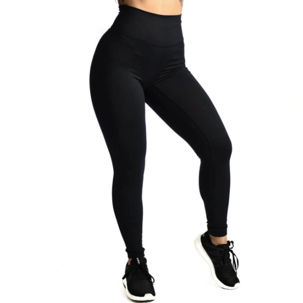 Til You Collapse Resilient Classic Leggings-Black